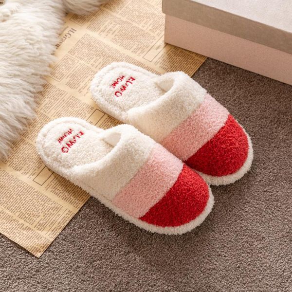slippers couple 2021 womens fur winter shoes colorblock plush women stripes terlik cotton indoor, Black
slippers couple 2021 womens fur winter shoes colorblock plush women stripes terlik cotton indoor, Black