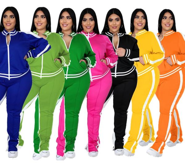 women's two piece pants womens apring and autumn long-sleeved zipper jacket sweatshirt + high waist sportswear plus size suit l-5xl, White
women's two piece pants womens apring and autumn long-sleeved zipper jacket sweatshirt + high waist sportswear plus size suit l-5xl, White