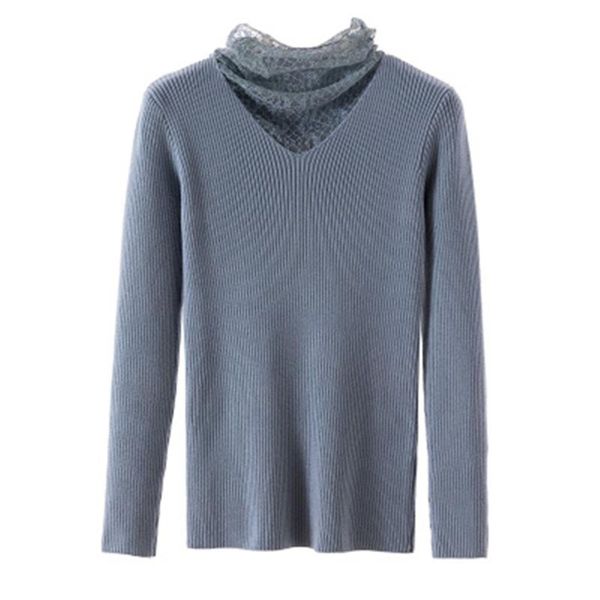 women's sweaters women pullover knitted jumper turtleneck lace sweater long sleeve autumn winter girls female ladies basic pull femme, White;black
women's sweaters women pullover knitted jumper turtleneck lace sweater long sleeve autumn winter girls female ladies basic pull femme, White;black