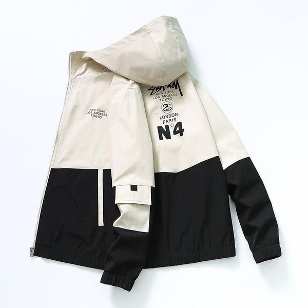 men's jackets spring autumn patchwork streetwear men big size 4xl hooded casual loose print windbreaker jacket male hip hop coat homme, Black;brown
men's jackets spring autumn patchwork streetwear men big size 4xl hooded casual loose print windbreaker jacket male hip hop coat homme, Black;brown