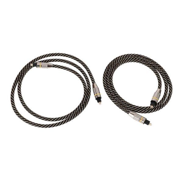 two 1m toslink digital optical audio cable spdif decoding cable, suitable for cd dvd tv player um cables & connectors
two 1m toslink digital optical audio cable spdif decoding cable, suitable for cd dvd tv player um cables & connectors