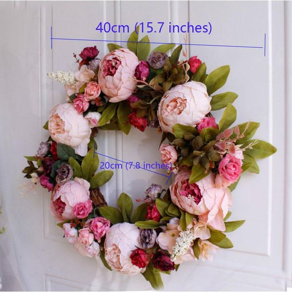 peony flower wreath ring simulation circle making crown door wedding decoration family party home room decorative flowers & wreaths
peony flower wreath ring simulation circle making crown door wedding decoration family party home room decorative flowers & wreaths