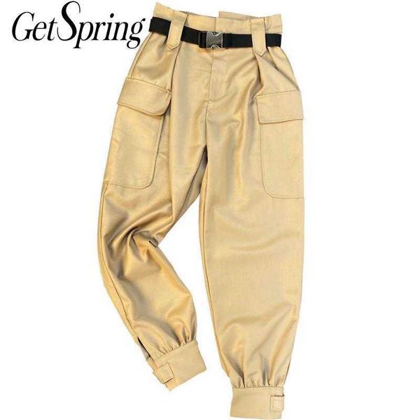 getspring women pant high waist cargo pants black khaki trousers vintage casual sweatpants fashion 210601, Black;white
getspring women pant high waist cargo pants black khaki trousers vintage casual sweatpants fashion 210601, Black;white