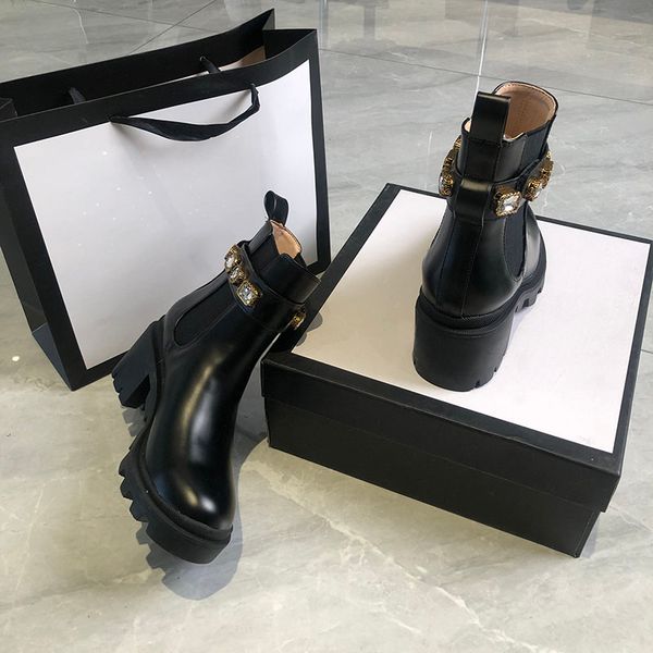 women designer boots martin desert boot flamingos love arrow real leather medal coarse non-slip winter shoes size 36 to 41, Black
women designer boots martin desert boot flamingos love arrow real leather medal coarse non-slip winter shoes size 36 to 41, Black