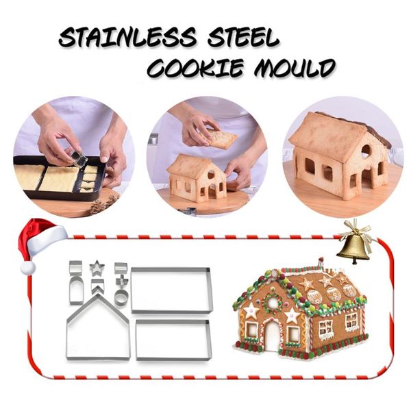 baking moulds 8/10pcs cookie cutters 3d gingerbread house christmas stainess steel fondant biscuit mould tools
baking moulds 8/10pcs cookie cutters 3d gingerbread house christmas stainess steel fondant biscuit mould tools