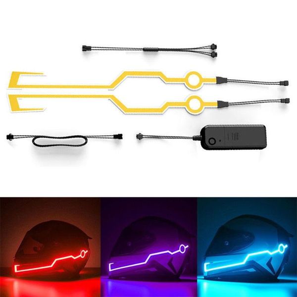 motorcycle helmets 1 pair helmet light riding signal el strip flashing durable kit bar diy led reflector cold film
motorcycle helmets 1 pair helmet light riding signal el strip flashing durable kit bar diy led reflector cold film