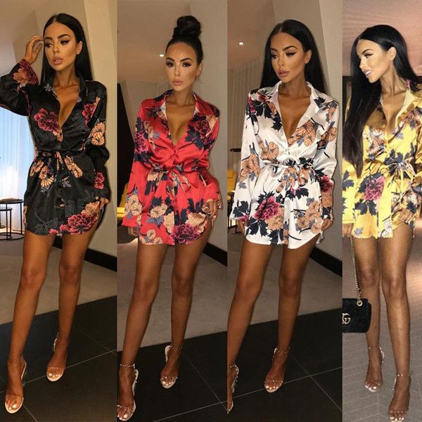 casual dresses women's boho floral printed shirt dress ladies satin silk long sleeve loose evening party beach summer sundress, Black;gray
casual dresses women's boho floral printed shirt dress ladies satin silk long sleeve loose evening party beach summer sundress, Black;gray