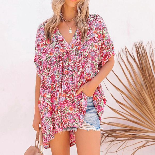 women's blouses & shirts 2021 fashion trend print short-sleeved v-neck t-shirt summer clothes for women t-shirts roupas femininas, White
women's blouses & shirts 2021 fashion trend print short-sleeved v-neck t-shirt summer clothes for women t-shirts roupas femininas, White