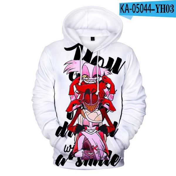 men's hoodies & sweatshirts helluva 3d hoodie anime fall winer suit sportswear clothes boy/girl punk hip hop kids y2k fashion clothing, Black
men's hoodies & sweatshirts helluva 3d hoodie anime fall winer suit sportswear clothes boy/girl punk hip hop kids y2k fashion clothing, Black