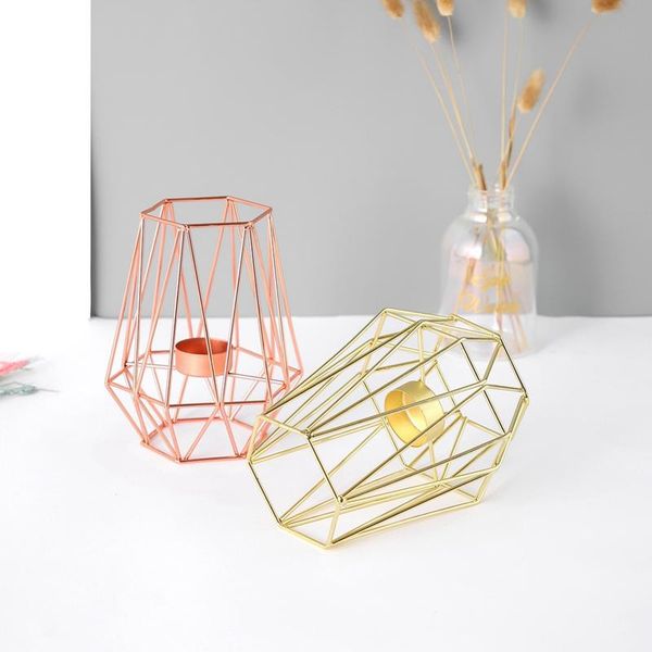 candle holders nordic wrought iron candlestick golden geometric holder light luxury crafts table decoration home rack accessories
candle holders nordic wrought iron candlestick golden geometric holder light luxury crafts table decoration home rack accessories
