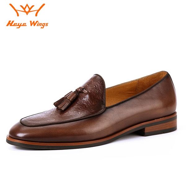 men's loafer handmade shoes genuine leather italian men dress reto hand made brush colour, Black
men's loafer handmade shoes genuine leather italian men dress reto hand made brush colour, Black