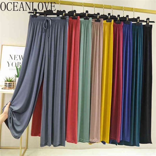 high waist pants women solid spring summer pleated wide leg ropa mujer all match pantalon femme casual 15831 210415, Black;white
high waist pants women solid spring summer pleated wide leg ropa mujer all match pantalon femme casual 15831 210415, Black;white