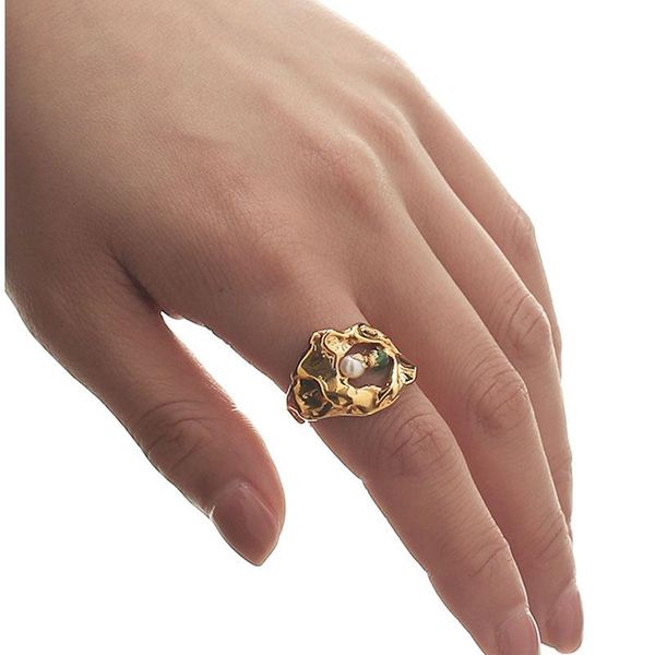 cluster rings 100% natural fresh water white pearl green stone ring for women minimalist wedding engagment luxury gift anillos mujer, Golden;silver
cluster rings 100% natural fresh water white pearl green stone ring for women minimalist wedding engagment luxury gift anillos mujer, Golden;silver