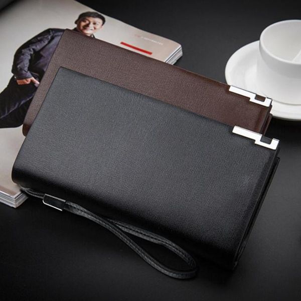 men's pu leather wallet long clutch wallets classic luxury wallest bifold id holder men boy zipper purse, Red;black
men's pu leather wallet long clutch wallets classic luxury wallest bifold id holder men boy zipper purse, Red;black