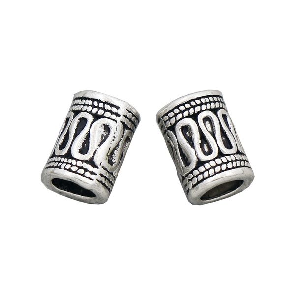 alloy filigree infinity design tube big hole beads 7.8x7.8x9.3mm antique silver dangle fit european bracelets jewelry diy l1460 130pcs/lot, Black
alloy filigree infinity design tube big hole beads 7.8x7.8x9.3mm antique silver dangle fit european bracelets jewelry diy l1460 130pcs/lot, Black