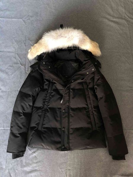 fashion waterproof windser winter warm coyote whyndham parka wolf skin fur thick coat keep -30 degree, Black
fashion waterproof windser winter warm coyote whyndham parka wolf skin fur thick coat keep -30 degree, Black