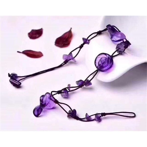 new style on the shelf amethyst rose chain foot ornament pure hand woven, many gifts for women, Red;blue
new style on the shelf amethyst rose chain foot ornament pure hand woven, many gifts for women, Red;blue