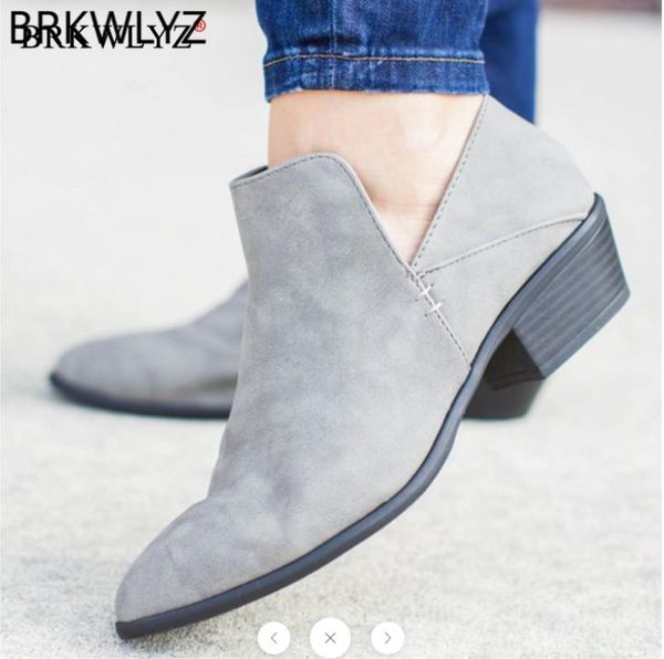 boots 2021 women shoes retro suede mid heel ankle chic summer female block heels casual botas mujer booties, Black
boots 2021 women shoes retro suede mid heel ankle chic summer female block heels casual botas mujer booties, Black