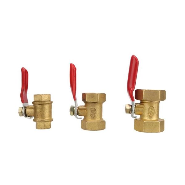 watering equipments 2 pcs 1/8" 3/8" 1/2" female bsp thread brass ball valve water oil gas fuel line shutoff switch garden irr
watering equipments 2 pcs 1/8" 3/8" 1/2" female bsp thread brass ball valve water oil gas fuel line shutoff switch garden irr