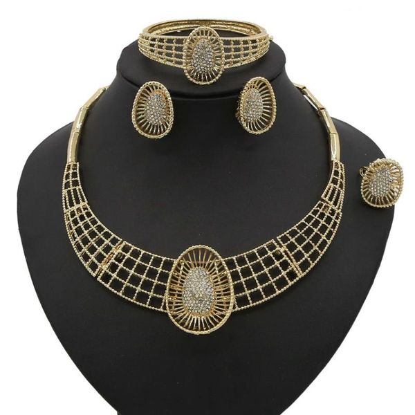 earrings & necklace yulaili african jewelry sets women party square crystal bracelet ring jewelery set wholesale, Silver
earrings & necklace yulaili african jewelry sets women party square crystal bracelet ring jewelery set wholesale, Silver