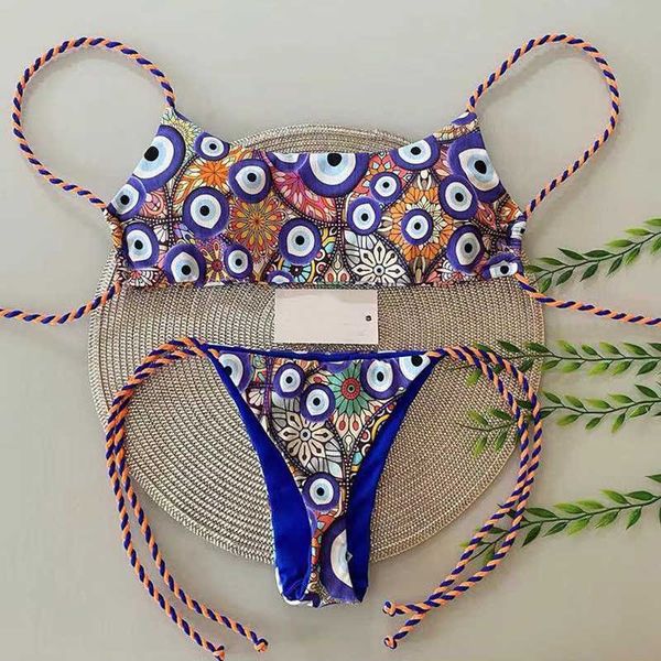 swimwear qinjoyer women eye print bikini brazilian thong swimsuit 2 pieces bathing suits 2021, White;black
swimwear qinjoyer women eye print bikini brazilian thong swimsuit 2 pieces bathing suits 2021, White;black