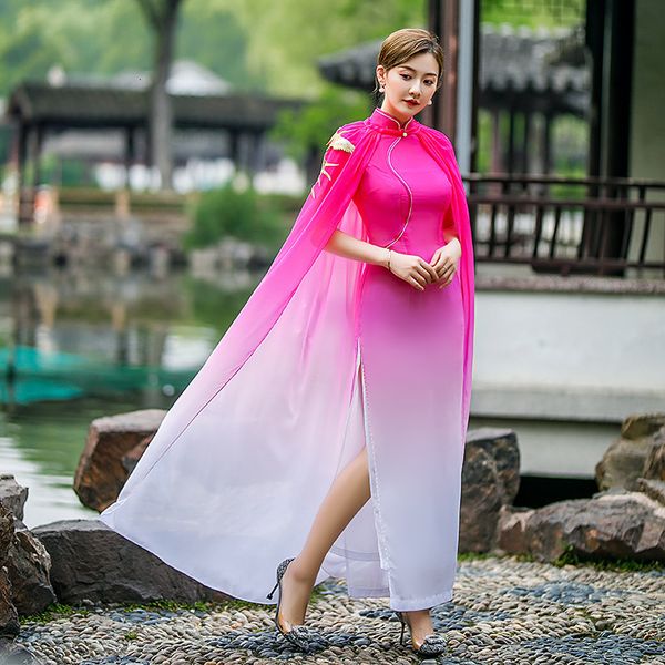 dresses chinese style cheongsam modified dress 2021 new young girl's character, Black;gray
dresses chinese style cheongsam modified dress 2021 new young girl's character, Black;gray
