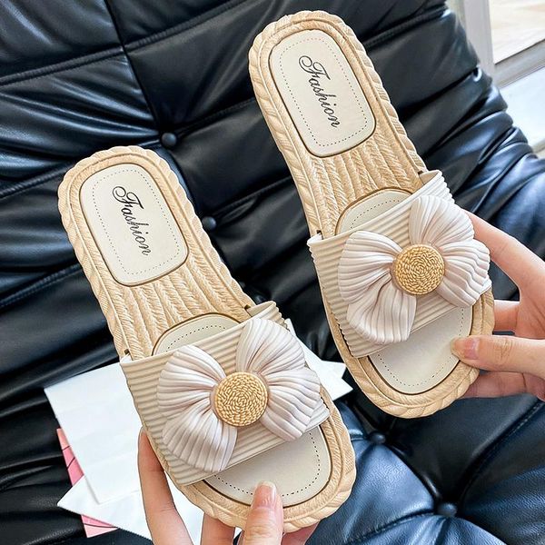slippers summer women wear fairy style. the korean version of versatile flower beach cool in 2021, Black
slippers summer women wear fairy style. the korean version of versatile flower beach cool in 2021, Black