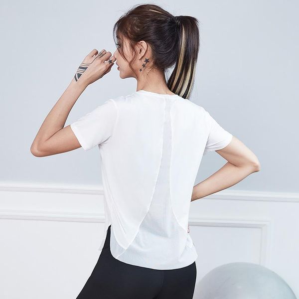 yoga outfit women loose gym shirts summer sports running t-shirts back mesh fitness training workout short sleeve sportswear
yoga outfit women loose gym shirts summer sports running t-shirts back mesh fitness training workout short sleeve sportswear