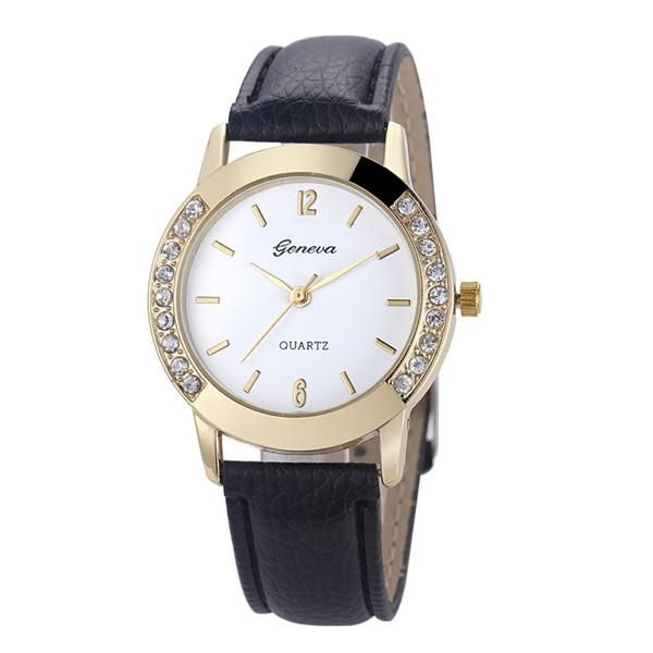 wristwatches 2021 ladies watches brand geneva fashion leather band quartz watch women casual clearance sale dropship, Slivery;brown
wristwatches 2021 ladies watches brand geneva fashion leather band quartz watch women casual clearance sale dropship, Slivery;brown