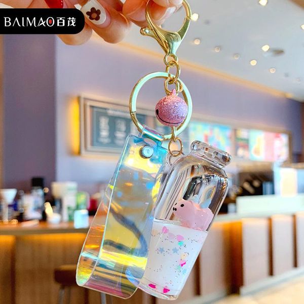 keychains factory direct sales of 2021 floating milk piggy keychain pendant creative quicksand drifting bottle oiled dinosaur, Silver
keychains factory direct sales of 2021 floating milk piggy keychain pendant creative quicksand drifting bottle oiled dinosaur, Silver