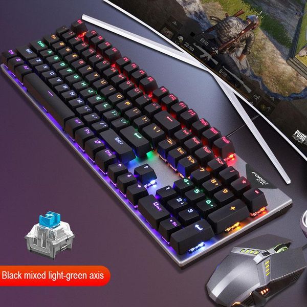 keyboards mechanical keyboard deskseven-color backlight wired true waterproof usb interface and mouse set
keyboards mechanical keyboard deskseven-color backlight wired true waterproof usb interface and mouse set