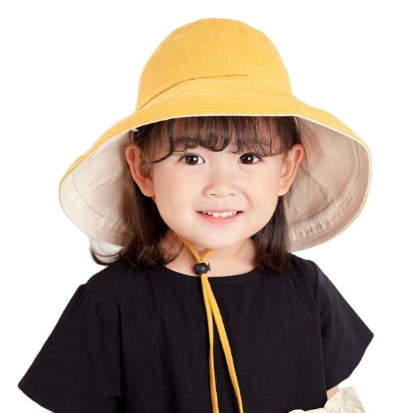 caps & hats 2021 kids bucket hat korean summer foldable double sided wide brim beach uv protection sunscreen fisherman women girl, Yellow
caps & hats 2021 kids bucket hat korean summer foldable double sided wide brim beach uv protection sunscreen fisherman women girl, Yellow
