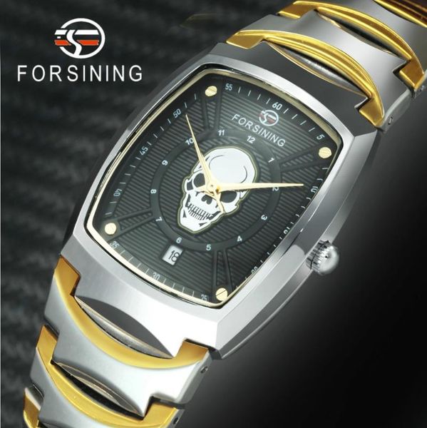wristwatches forsining fashion vintage auto mechanical men watches contrast color stainless steel strap creative skull watc, Slivery;brown
wristwatches forsining fashion vintage auto mechanical men watches contrast color stainless steel strap creative skull watc, Slivery;brown