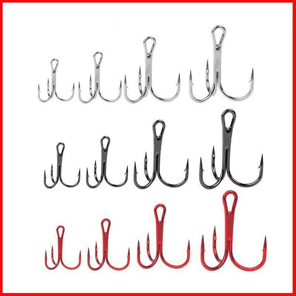 pcs fishing hook 2#4#6#8# three anchor red black white nickel high carbon steel treble hooks
pcs fishing hook 2#4#6#8# three anchor red black white nickel high carbon steel treble hooks