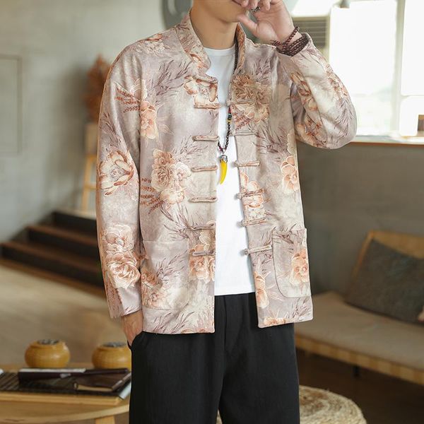 ethnic clothing autumn winter chinese style tang coil button coat stand collar jacket large size traditional overcoat, Red
ethnic clothing autumn winter chinese style tang coil button coat stand collar jacket large size traditional overcoat, Red