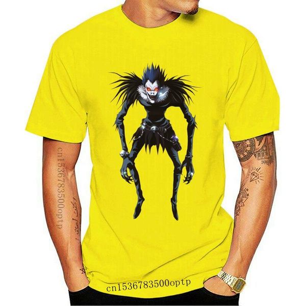 men's t-shirts men t shirt death note ryuk white tshirts women t-shirt, White;black