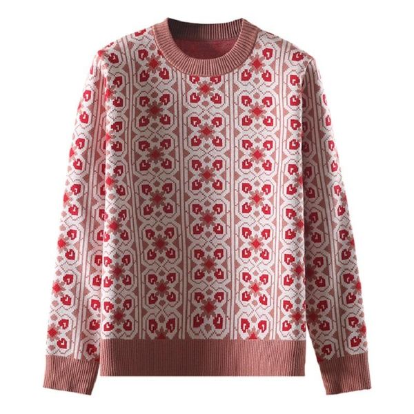 women's sweaters autumn winter vintage jacquard knit pullover sweater women o-neck long sleeve knitted slim short knitting female, White;black
women's sweaters autumn winter vintage jacquard knit pullover sweater women o-neck long sleeve knitted slim short knitting female, White;black