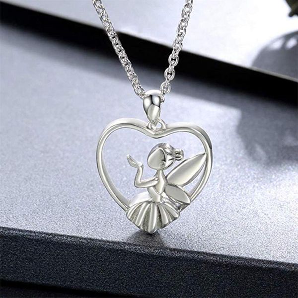 pendant necklaces fashion jewelry small angle girl heart keepsake memorial urn cremation necklace for ashes, Silver
pendant necklaces fashion jewelry small angle girl heart keepsake memorial urn cremation necklace for ashes, Silver