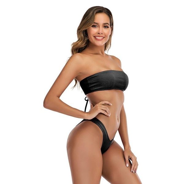 women's swimwear two-piece swimsuit, maillot de bain femme, White;black
women's swimwear two-piece swimsuit, maillot de bain femme, White;black
