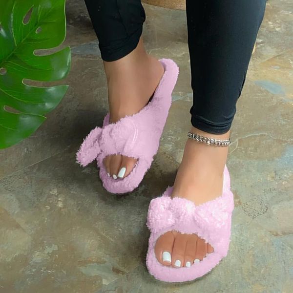peep toe fur slippers fashion women warm indoor bow soft wool suede q30, Black
peep toe fur slippers fashion women warm indoor bow soft wool suede q30, Black