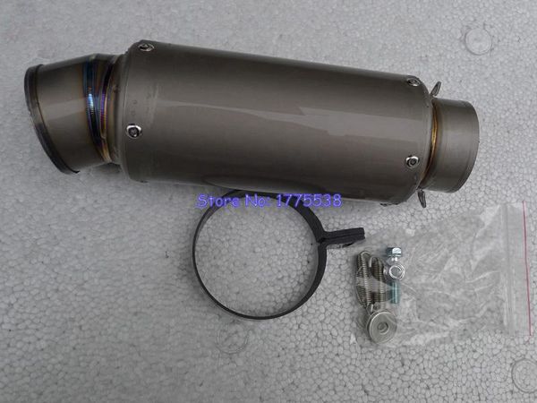 motorcycle exhaust system titanium alloy id:51mm/54mm/57mm/61mm/63mm/65mm/67mm customized muffler pipe motorbike escape
motorcycle exhaust system titanium alloy id:51mm/54mm/57mm/61mm/63mm/65mm/67mm customized muffler pipe motorbike escape
