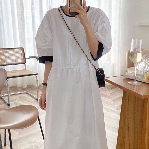 casual dresses dress women clothesniche round neck contrast hemming design loose over the knee long bubble sleeve for kw09, Black;gray
casual dresses dress women clothesniche round neck contrast hemming design loose over the knee long bubble sleeve for kw09, Black;gray