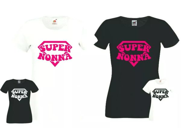 t-shirt white super gran black gift funny grandma wife mom cotton, White;black
t-shirt white super gran black gift funny grandma wife mom cotton, White;black