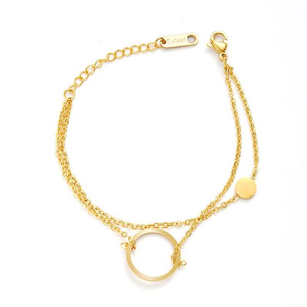 minimalist multi layered link chain bracelets for women 18 k plated stainless steel round circle charm on hand jewelry, Golden;silver
minimalist multi layered link chain bracelets for women 18 k plated stainless steel round circle charm on hand jewelry, Golden;silver