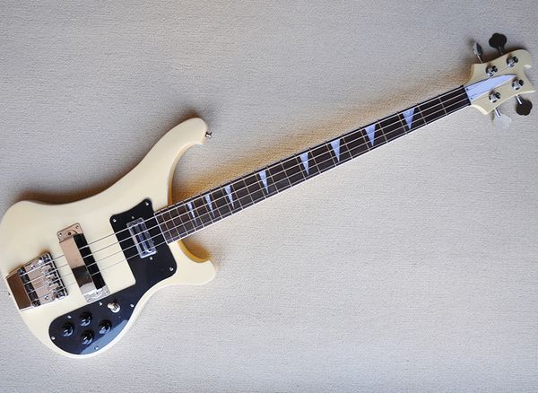 cream 4 strings electric bass guitar with rosewood fretboard,black pickguard
cream 4 strings electric bass guitar with rosewood fretboard,black pickguard