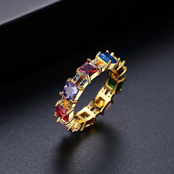 wedding rings trendy female rainbow crystal stone ring charm gold color thin for women dainty geometry zircon engagement, Slivery;golden
wedding rings trendy female rainbow crystal stone ring charm gold color thin for women dainty geometry zircon engagement, Slivery;golden