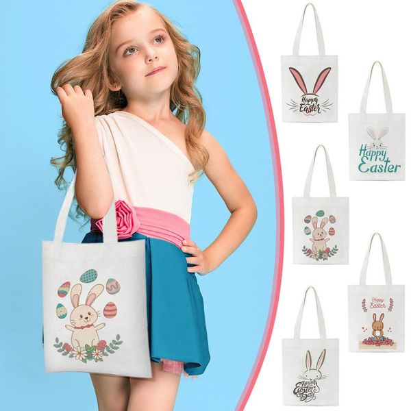 1pcs cute easter basket canvas buckets egg candy baskets happy party decoration for kids tote bag storage bags
1pcs cute easter basket canvas buckets egg candy baskets happy party decoration for kids tote bag storage bags