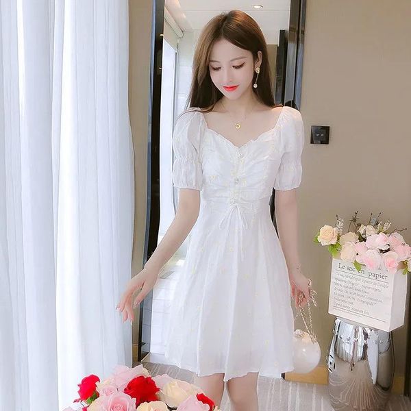 summer v-neck white hubble-bubble sleeve lactation clothes breast-feeding dress drawstring pleated princess breastfeeding maternity dresses
summer v-neck white hubble-bubble sleeve lactation clothes breast-feeding dress drawstring pleated princess breastfeeding maternity dresses
