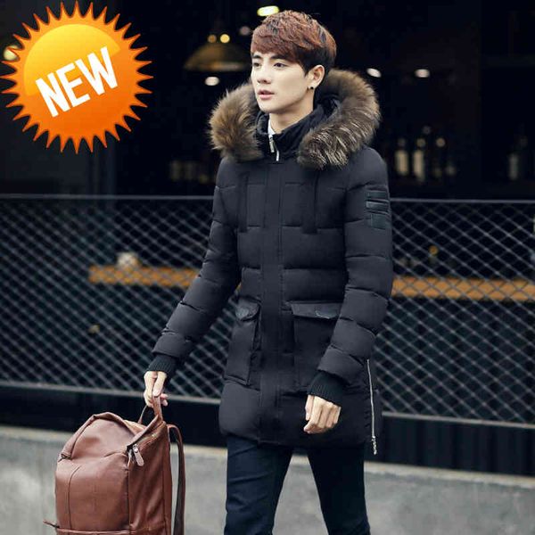 men's winter long down coat 2021 men parka 90% white duck jacket for male waterproof fur collar parkas hooded 3xl 50, Black
men's winter long down coat 2021 men parka 90% white duck jacket for male waterproof fur collar parkas hooded 3xl 50, Black
