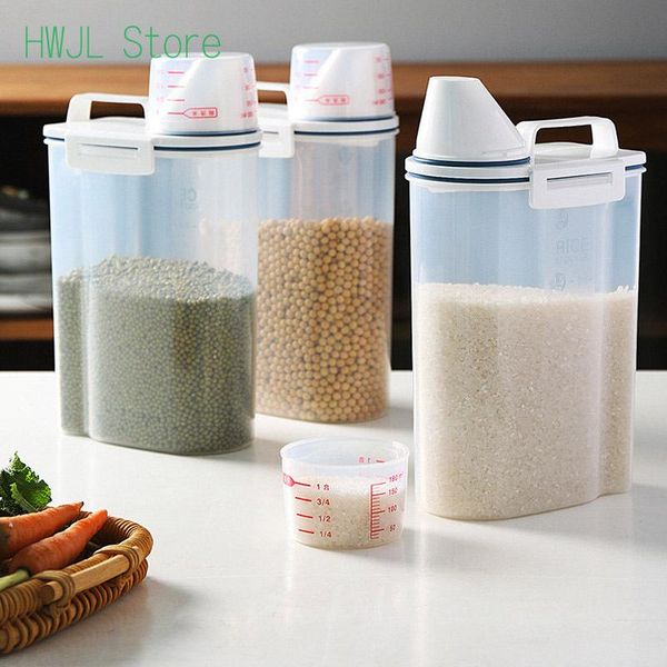 storage bottles & jars kitchen rice bucket container grains insect-proof box sealed bottle moisture-proof organizer 2.76l
storage bottles & jars kitchen rice bucket container grains insect-proof box sealed bottle moisture-proof organizer 2.76l